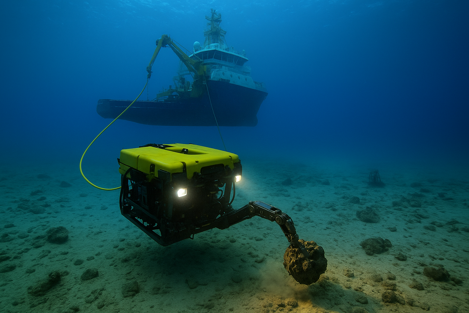 Deep-sea rare earth recovery project